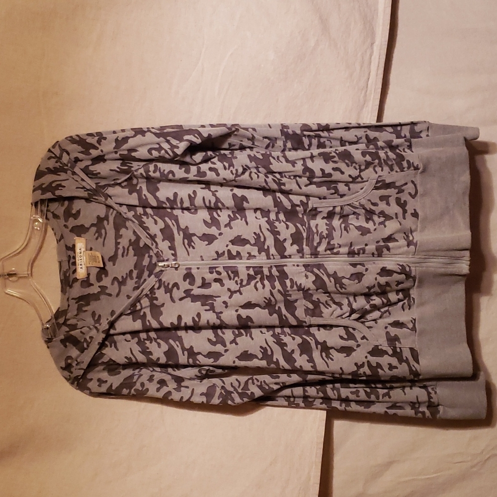 Camo zipper Tee